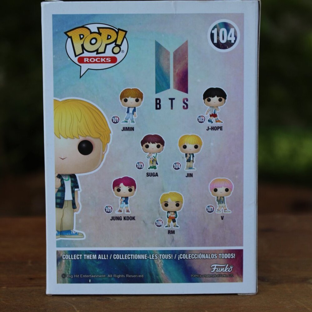 BTS Dynamite Funko Pop Jin #104 2019 NIB Vinyl Figure - Picture 16 of 16